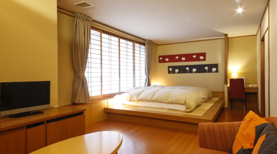 日式现代休闲双人房